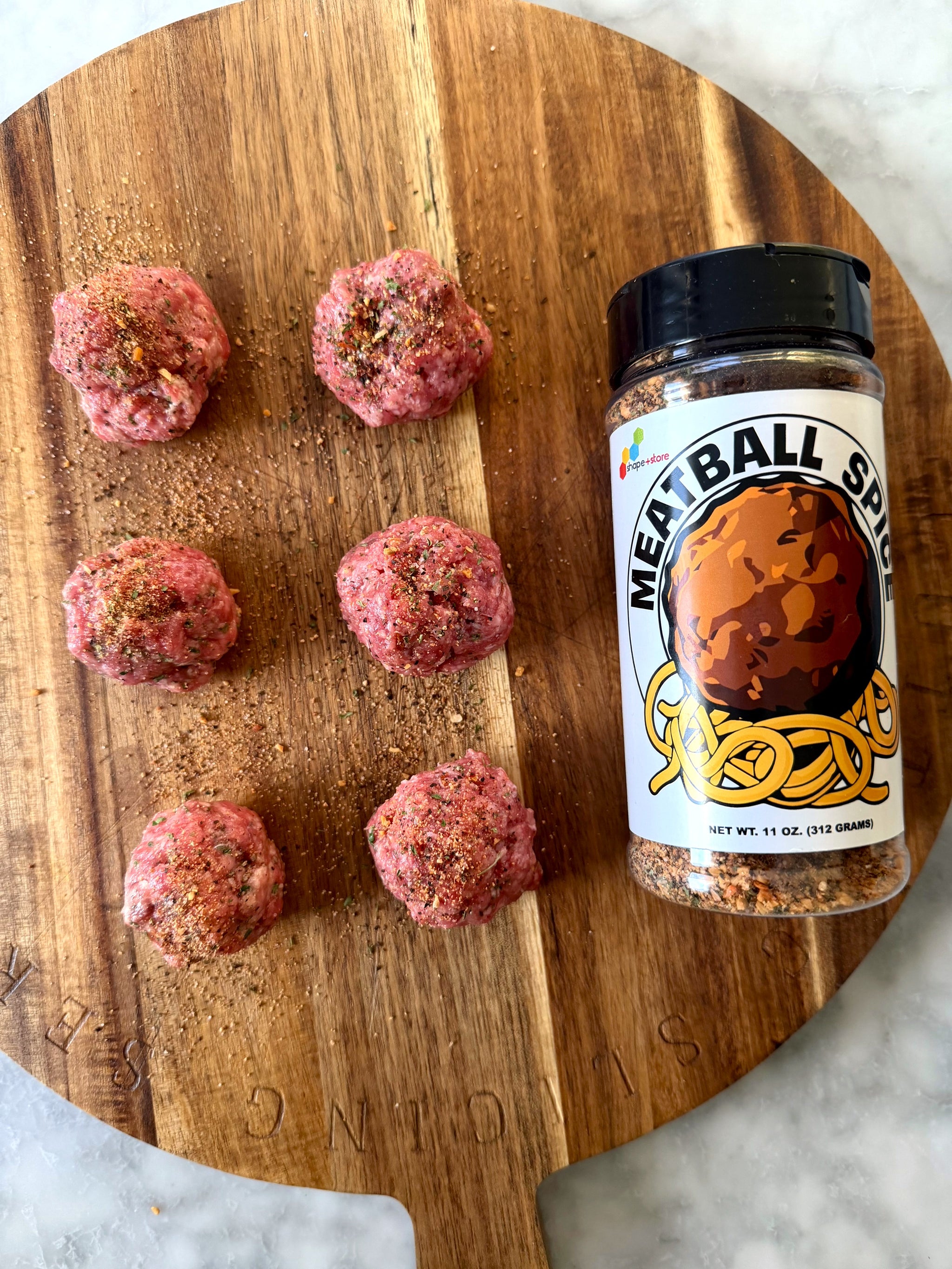 NEW! Shape+Store Meatball Spice