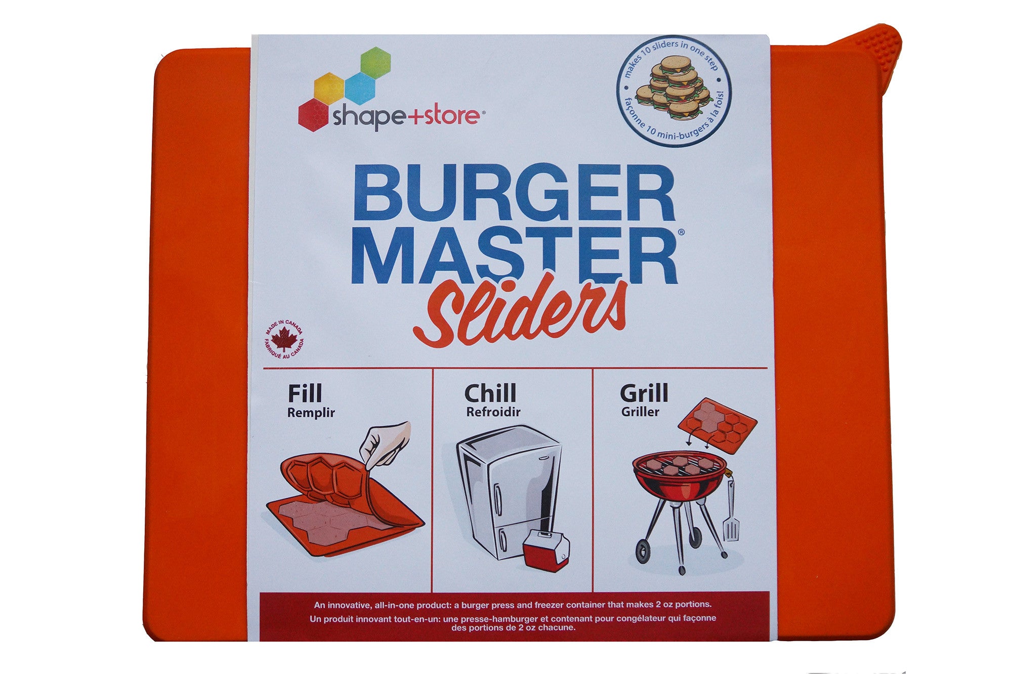 Burger Master Sliders in package