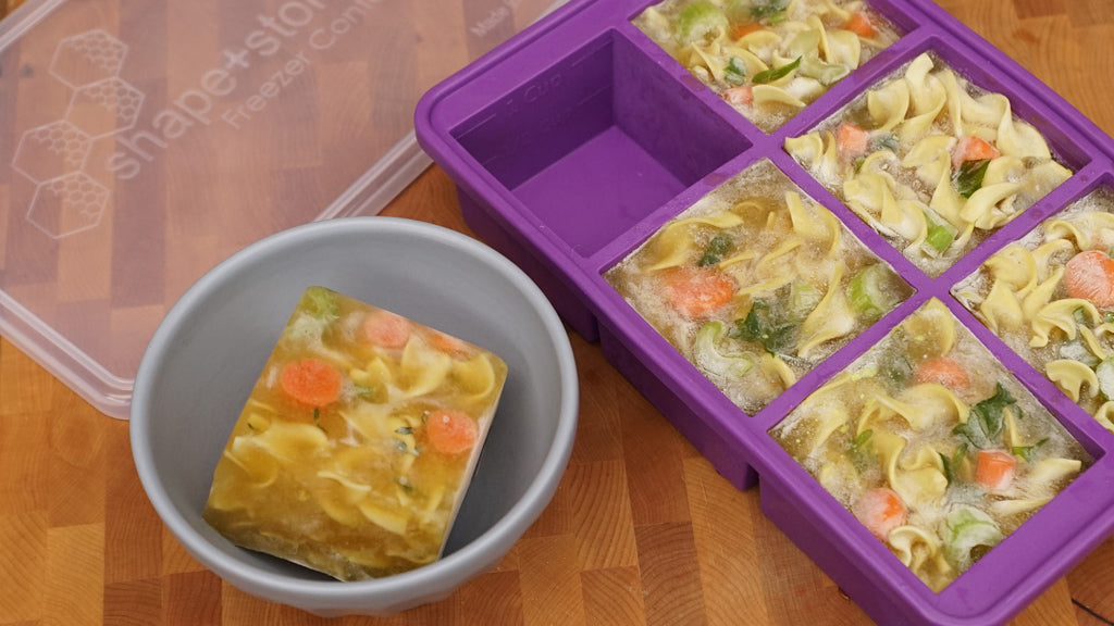 Shape+Store | Non-Tear Freezer Containers & Meal Prep (Made in Canada)